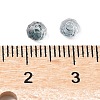 130Pcs 10G Transparent Glass Seed Beads GLAA-V001-07A-3