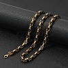 Titanium Steel Byzantine Chains Necklaces FS-WG56795-64-1