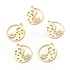 201 Stainless Steel Pendants STAS-G258-05G-1