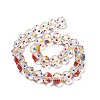 Handmade Lampwork Enamel Beads Strands LAMP-A001-B01-4