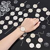 6Pcs 304 Stainless Steel Cabochon Setting Bracelets BJEW-AB00008-3