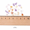 150G 5 Style Natural Mixed Gemstone Chip Beads G-FS0001-09-2
