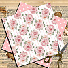 12 Sheets Flower Scrapbook Paper Pads PW-WG79143-01-4