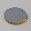 Acrylic Pendants TACR-WH0025-05B-2