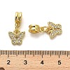 Rack Plating Brass Micro Pave Cubic Zirconia Charms KK-S398-04B-3