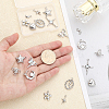 CHGCRAFT 20Pcs 10 Style Alloy Pendants FIND-CA0006-46-3