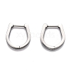 304 Stainless Steel Huggie Hoop Earrings STAS-H156-14B-P-1