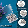 32PCS 16 Style Alloy Rhinestone Pendants ALRI-TA0001-16-14