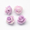 Dyed Synthetic Coral Flower Beads GSHE-Q003-02-2