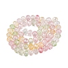 Transparent Glass Beads Strands GLAA-T023-6mm-A14-2