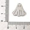 201 Stainless Steel Pendants STAS-R132-02P-3