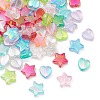 100Pcs 2 Style Eco-Friendly Transparent Acrylic Beads TACR-YW0001-86H-2