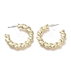 Brass Stud Earrings EJEW-P264-A08-G-2