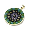 Handmade Lampwork Pendants LAMP-D002-04A-G-2