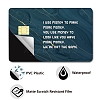 PVC Plastic Waterproof Card Stickers DIY-WH0432-062-3