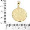 Brass Pendants KK-P293-38G-3