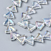Electroplate Glass Beads Strands EGLA-N008-002-A01-3