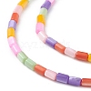 Natural Freshwater Shell Dyed Beads Strands X-SHEL-M018-12-13-3