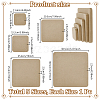 5Pcs 5 Styles MDF Wood Boards DIY-UN0007-33-4