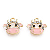 Eco-Friendly Zinc Alloy Charms FIND-N048-039C-NR-2