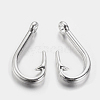 Tibetan Style Alloy Hook Clasps TIBEP-5238-AS-LF-1