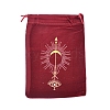 Velvet Moon Printed Packing Tarot Pouches PW-WG17539-19-1