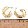 Brass Stud Earrings KK-CBAD851-06G-5