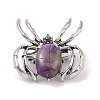 Natural Amethyst Brooches G-A224-01AS-10-1