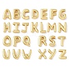 Brass Slider Charms KK-L243-33G-1