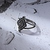 304 Stainless Steel Finger Rings FS-WGD5814-03-3