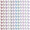 120Pcs 12 Colors Mini Resin Sequins Duck Home Display Decorations RESI-SZ0003-32-1