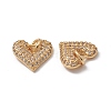 Rack Plating Brass Charms KK-D087-31G-3