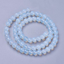 Opalite Round Beads Strands GLAA-A025-6mm-04