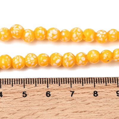 Handmade Lampwork Beads Strands LAMP-H071-01A-07-1