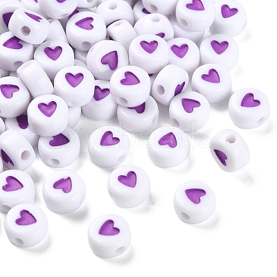 Opaque Acrylic Beads LS-X1-MACR-N008-57D-1