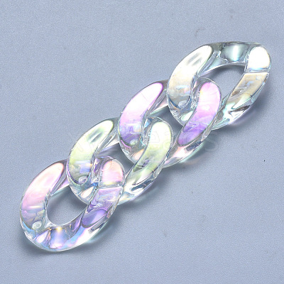 Transparent Acrylic Linking Rings X-OACR-S036-001B-D01-1