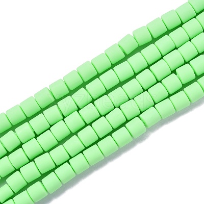 Handmade Polymer Clay Bead Strands CLAY-ZX006-01-61-1