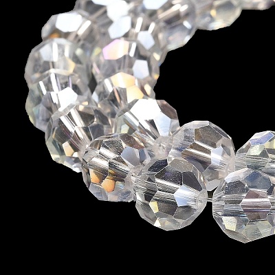 Transparent Glass Beads X-EGLA-A035-T10mm-B19-1