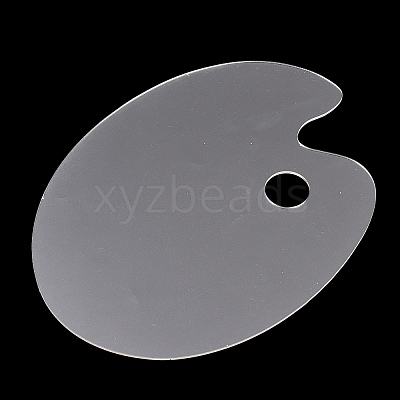 Clear Acrylic Paint Palette AJEW-Z052-01A-1