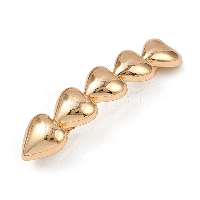 Alloy with Iron Clip Hair Barrettes PHAR-G014-01A-G-1