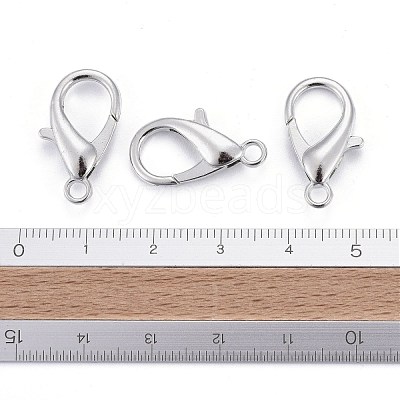 Zinc Alloy Lobster Claw Clasps E107-P-NF-1