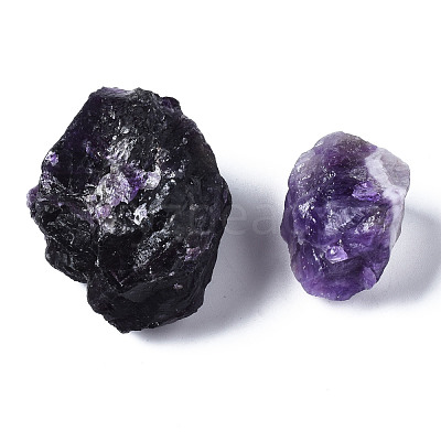 Rough Raw Natural Amethyst Beads G-S299-116-1