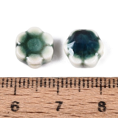Vintage Handmade Porcelain Beads PORC-N013-25-11-1