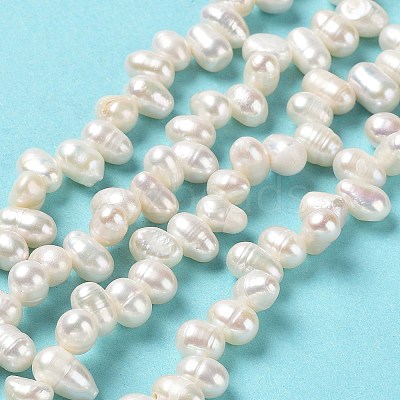 Natural Cultured Freshwater Pearl Beads Strands PEAR-J007-67-1