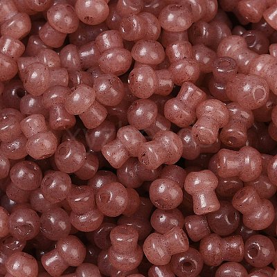 Transparent Colours Glass Seed Beads SEED-R001-01J-1