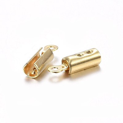 304 Stainless Steel Folding Crimp Ends X-STAS-F174-35G-D-1