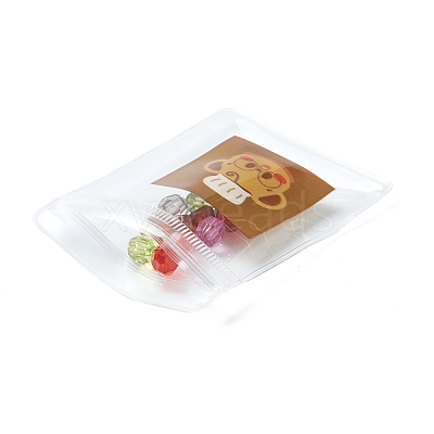 Rectangle Plastic Zip Top Candy Bag OPP-M004-03D-1