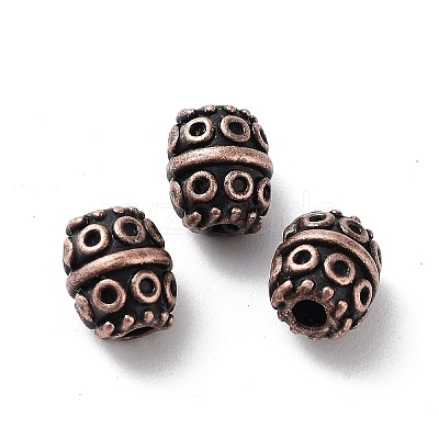 Tibetan Style Alloy Beads FIND-Q094-35R-1