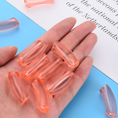 Transparent Acrylic Beads MACR-S372-002C-005-1