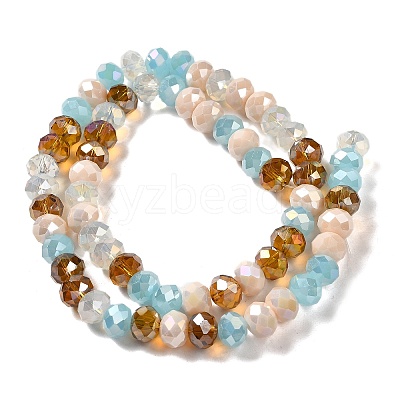 Glass Beads Strands EGLA-A034-M10mm-56-1